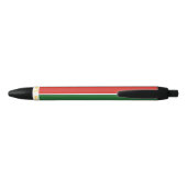 Stylo Noir Drapeau de Tchétchénie (Dos)