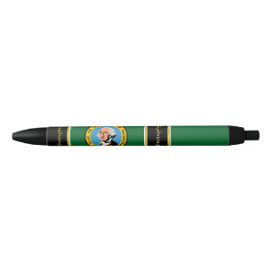 Stylo Noir Drapeau de Washington