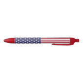 Stylo Noir Drapeau des États-Unis (Bas)