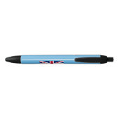 Stylo Noir Drapeau des Fidji (Dos)