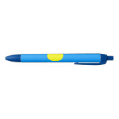 Stylo Noir Drapeau des Palaos (Bas)