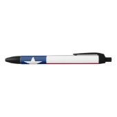 Stylo Noir Drapeau d'État texan (Texas) (Haut)