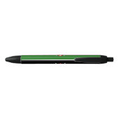 Stylo Noir Drapeau du Kenya (Dos)