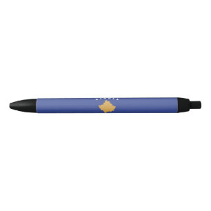 Stylo Noir drapeau du Kosovo