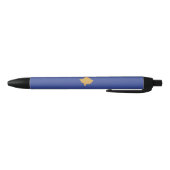 Stylo Noir drapeau du Kosovo (Bas)