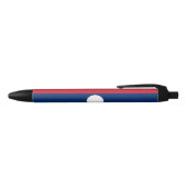 Stylo Noir Drapeau du Laos (Haut)