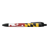 Stylo Noir Drapeau du Maryland (Haut)
