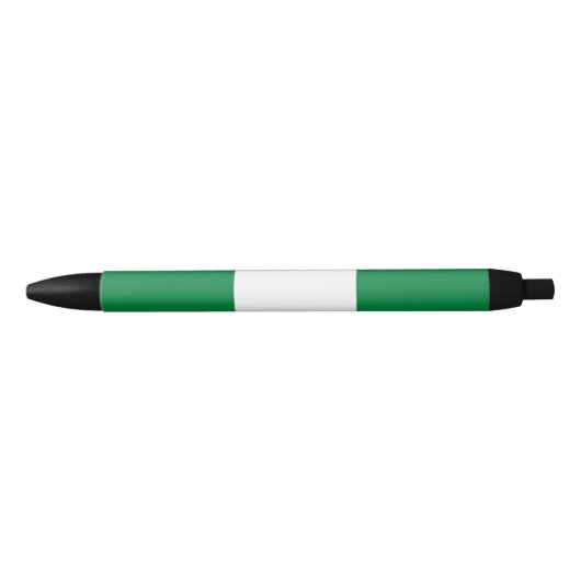 Stylo Noir Drapeau du Nigeria (Devant)