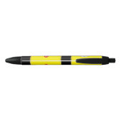 Stylo Noir Drapeau du Nouveau Mexique (Dos)