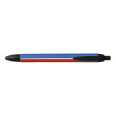 Stylo Noir drapeau du Paraguay (Dos)