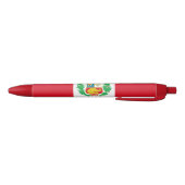 Stylo Noir Drapeau du Pérou (Bas)