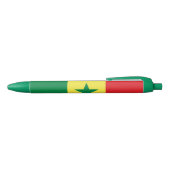 Stylo Noir Drapeau du Sénégal (Haut)
