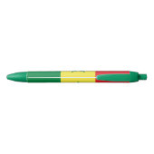 Stylo Noir Drapeau du Sénégal (Dos)