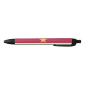 Stylo Noir Drapeau du Suriname (Bas)