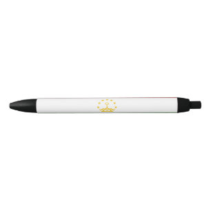 Stylo Noir Drapeau du Tadjikistan