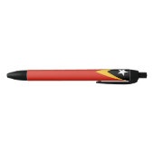 Stylo Noir Drapeau du Timor oriental (Bas)