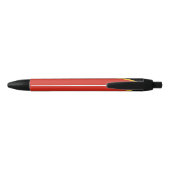 Stylo Noir Drapeau du Timor oriental (Dos)