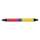 Stylo Noir Drapeau du Venezuela (Devant)