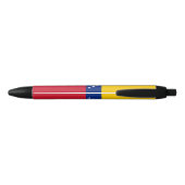 Stylo Noir Drapeau du Venezuela (Dos)