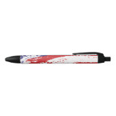 Stylo Noir Drapeau Extraordinaire Abstrait USA Incroyable (Haut)