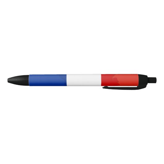 Stylo Noir drapeau français (Bas)
