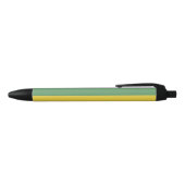 Stylo Noir Drapeau Gabon (Haut)