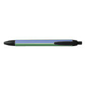 Stylo Noir Drapeau Gabon (Dos)