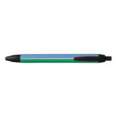 Stylo Noir Drapeau Gabon (Dos)