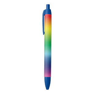 Stylo Noir Drapeau gay de fierté arc-en-ciel lgbt lgbtq drap