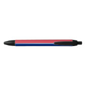 Stylo Noir Drapeau Haïti (Dos)