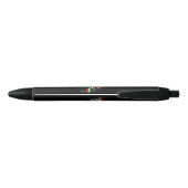 Stylo Noir Drapeau italien (Dos)