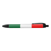 Stylo Noir Drapeau italien (Haut)
