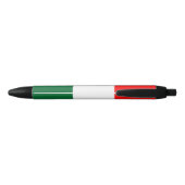Stylo Noir Drapeau italien (Dos)