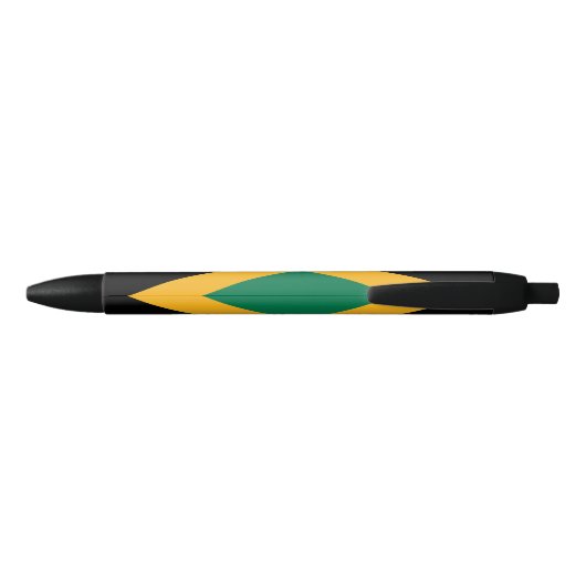 Stylo Noir Drapeau Jamaïque (Dos)