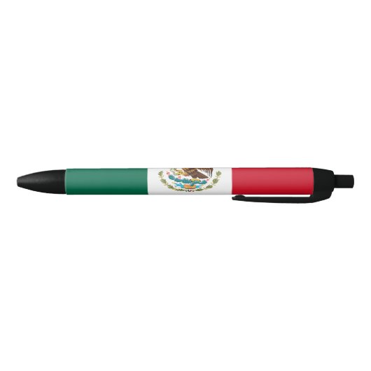 Stylo Noir Drapeau mexicain (Mexique) (Bas)