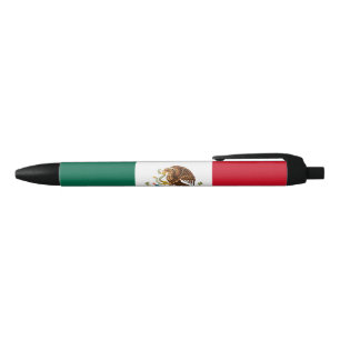 Stylo Noir Drapeau mexicain (Mexique)