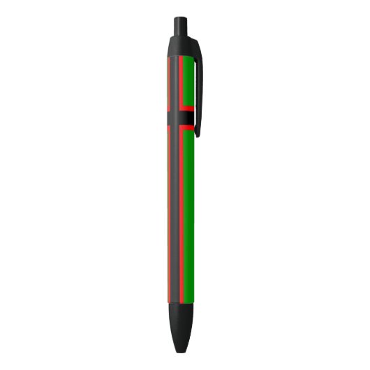 Stylo Noir Drapeau national de Carélie (Bas (Vertical))