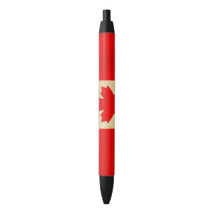 Stylo Noir Drapeau national patriotique Vintage original du C