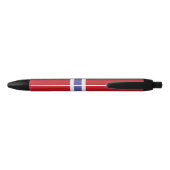 Stylo Noir Drapeau norvégien (Dos)