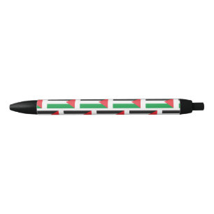 Stylo Noir Drapeau palestinien Free Palestine Pen