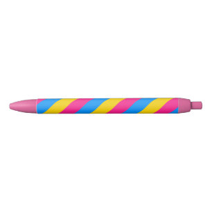 Stylo Noir Drapeau Pansexual de fierté