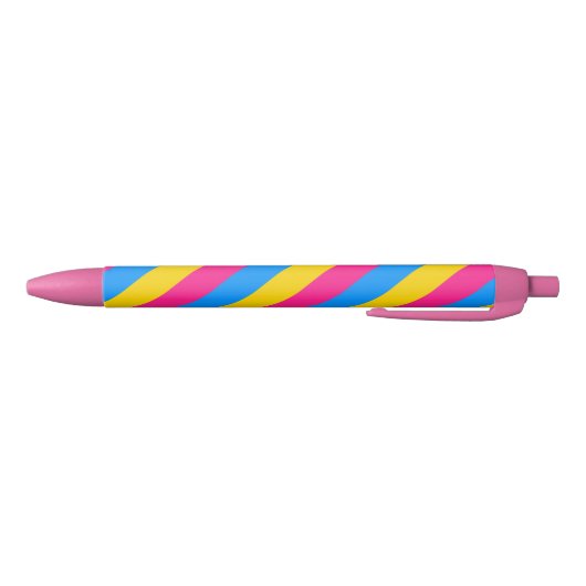 Stylo Noir Drapeau Pansexual de fierté (Bas)