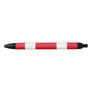 Stylo Noir Drapeau péruvien