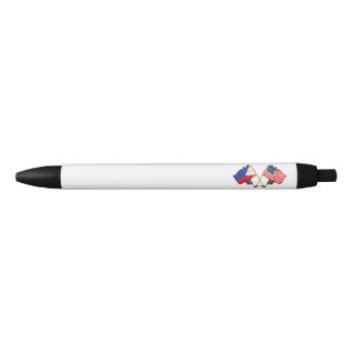 Stylo Noir Drapeau philippin américain Patrimoine philippin V