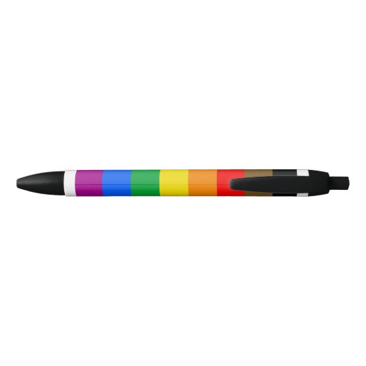 Stylo Noir Drapeau Philly Rainbow Pride (Dos)