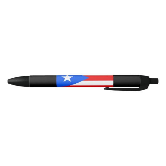 Stylo Noir Drapeau portoricain (Porto Rico) (Bas)