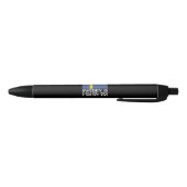 Stylo Noir Drapeau Suède (Bas)
