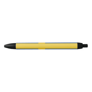 Stylo Noir Drapeau suédois