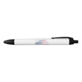 Stylo Noir Drapeau USA (Haut)