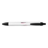 Stylo Noir Drapeau USA (Dos)